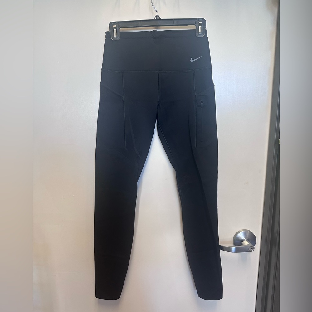 Nike Black Dri-FIT Athletic Top with Swoosh